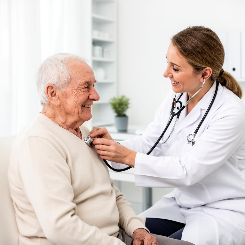Medical checkups in elderly people